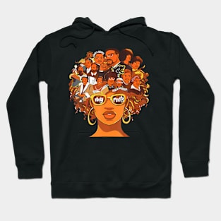 Roots Black History Month African I Love My Roots Hoodie